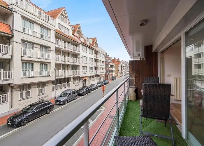 Luxe 2-slaapkamerappartement Met Terras In * Knokke-Heist